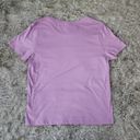 Victoria's Secret  Short Sleeve Crew Neck Pajama Top T-shirt Purple Size Small Photo 5