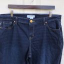 Lane Bryant  Women’s Jeans Denim Blue Skinny Stretch Crop Plus 16 Photo 3