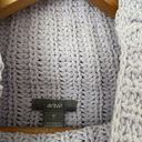 Aerie  XS Purple Knit Mock Neck Oversized Sweater Photo 1