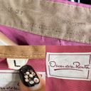 Oscar de la Renta Vintage  Shirt L Pink Button Down Long Sleeve Women Barbiecoree Photo 7