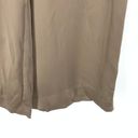 W By Worth  Womens Size 14 Wide Leg Satin Pants Oregano Robyn Green Photo 3