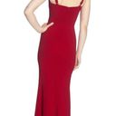 Dress the Population  Women's Red Estella Garnet Bodycon Gown Size Small Photo 2