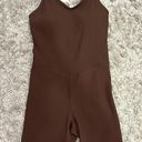 tight fitting romper Brown Photo 3