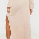 Pretty Little Thing Beige ring midi/maxi dress  Photo 1