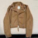 Abercrombie & Fitch The Vegan Suede Moto Jacket Photo 0