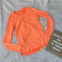 Danskin  Now Women's Long Sleeve size xsmall Performance T-Shirt orange workout Photo 1