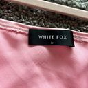 White Fox Boutique White Fox Pink Silk Dress Photo 3