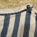 American Apparel  High Waist Wide Stripe Circle Skirt Small Photo 3