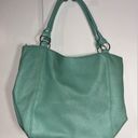 American Eagle Vintage  by Payless Collab Seafoam Green Purse w/ Rose Accent Photo 2