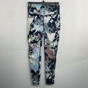 Sweaty Betty  Super Sculpt 7/8 Length Floral Print Leggings size 6 Photo 3