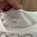 Pilcro Anthropologie White Eyelet Tee Photo 8