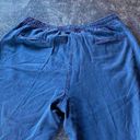 Hilary Radley  Large Made in China Dark Blue Pants‎ With Adjustable Waist Lace Photo 2