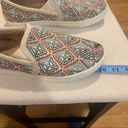 Joie  Sneakers Bohemian Huxley Slip-On Woven Canvas Geometric Pattern, 6.5 Photo 7