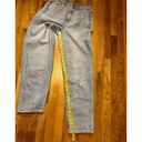 American Eagle  Baggy Jean Distressed High Rise Rigid Blue Jean Denim Size 4 Photo 3