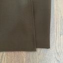 Christian LaCroix Paris Pret-a-Porte Wool Faux Wrap Pencil Skirt Brown 10 Photo 2