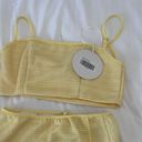 Princess Polly Yellow Skirt Set Photo 3