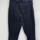 Abercrombie & Fitch  The Skinny High Rise Split hem Black Curve Love Jeans Sz 28 Photo 9