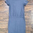 James Perse  • Blouson T-Shirt Dress grey jersey knit mini bodycon short sleeve Photo 0