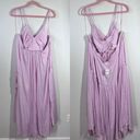 Free People Nwt  need this shiny maxi dress in lilac Photo 2