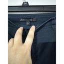 Lafayette 148  New York Women's Navy Blue Cotton Pants Size 8 Photo 2