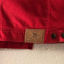 Ralph Lauren Reddish Orange  denim jacket (Size S) Photo 2