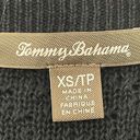 Tommy Bahama linen textured ribbed black tank size xs Photo 1