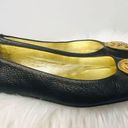 Juicy Couture  black flats with gold symbol sz 9.5 Photo 49