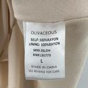 Olivaceous  tan snakeskin print spaghetti strap slip cocktail Y2K midi dress L Photo 8