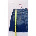 Levi’s Levi's Womens Raw Edge Straight Denim Jean Mini Skirt Blue Medium Wash Size 8 Photo 9