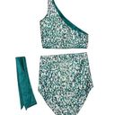 Baiia Reversible Matching Bikini Set Size AU 12 / US 8 Green Photo 1