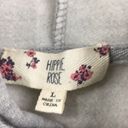 Hippie Rose  ladies pull over hoodie L Photo 6