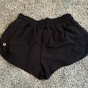 Lululemon Black Hotty Hot 2.5” Shorts Photo 2