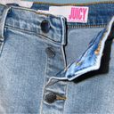 Juicy Couture Juicy by  Tattoo Patch Denim Skirt in Cabana Wash Size 25 Photo 2