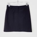 INC Vintage y2k  Black Pinstriped  Mini Pencil Skirt Photo 3