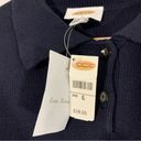 Talbots NWT Deadstock Vintage  Navy Blue Knit Polo Shirt Photo 2