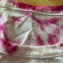 A New Day  Pink Tie Dye Puff Sleeve Top Blouse Size Medium Photo 2