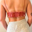 Boutique Pink Velvet bralette Size XS Photo 1