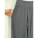 Sweaty Betty  Modal Wide Leg Pants Sz 6 Solid Black Pull On Photo 1