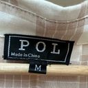 POL  brown and cream plaid button down top - Medium Photo 1