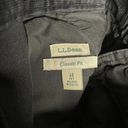 L.L.Bean  Classic Fit Womens Black Corduroy Slacks Size 14P Cropped Pants 500953 Photo 7