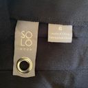 Moda Black Skirt By Solo  Size 6 Photo 2