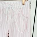 Victoria's Secret  Striped Lightweight Sleep Lounge Pants Pink White XS Photo 2