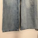 Old Navy sky hi wide leg light wash denim blue jeans size 2 high rise cotton Photo 5