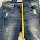 Cello Ms.  Light Wash Distressed very high waisted jeans size 14 Photo 5