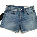 Rag and Bone  Dre shorts low rise short in clean peony button fly sz 26 nwt Photo 2