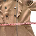 BCBGMAXAZRIA  Women’s Fayette Ruffle Dress Trench Coat Size M Photo 9