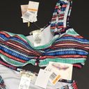 Jessica Simpson  multicolored one-shouldered bikini Photo 10