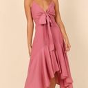 Petal and Pup  Mariana Rose Pink High Low Midi Dress XS Photo 2