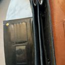 Moda BROWN/BLK LEATHER WOMEN'S SHOULDER PURSE HANDBAG BY  ITALIA Photo 9