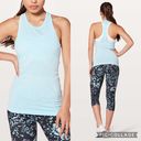 Lululemon  Swiftly Tech T-Back Blue Glow Photo 2